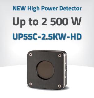 Gentec-EO launch new high power detector up to 2500W
