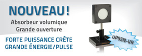 Détecteur de puissance à grande ouverture pour lasers haute énergie
