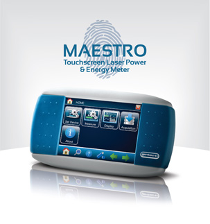 New Gentec-EO Maestro: Touchscreen Laser Power and Energy Meter