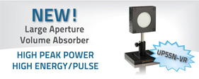 NEW! Large Size Power Detector for Highly Energetic Pulsed Lasers