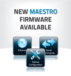 New Firmware Update for the MAESTRO